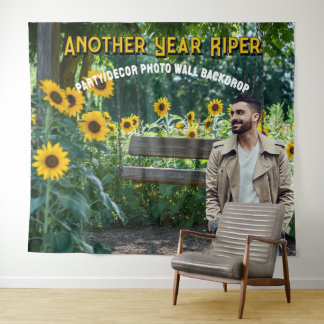 Tenture Photo - Décor de fête Tournesol Fond 