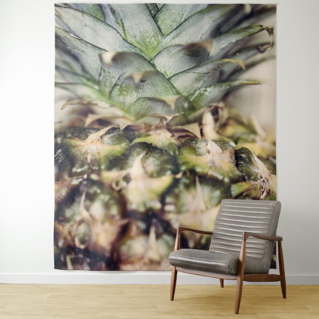 Tenture Photographie de l'ananas tropical (En situation)