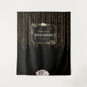 Tenture Photomaton Casino Great Gatsby 50e Anniversaire