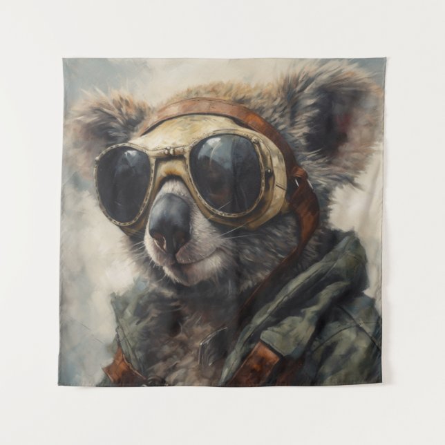 Tenture Pilote Koala (Devant)