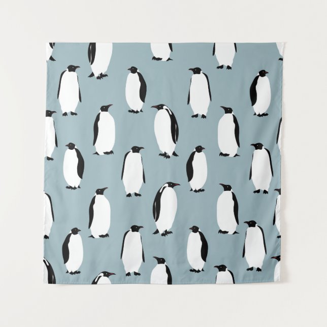 Tenture Pingouin Bird animal mignonne Motif (Devant)