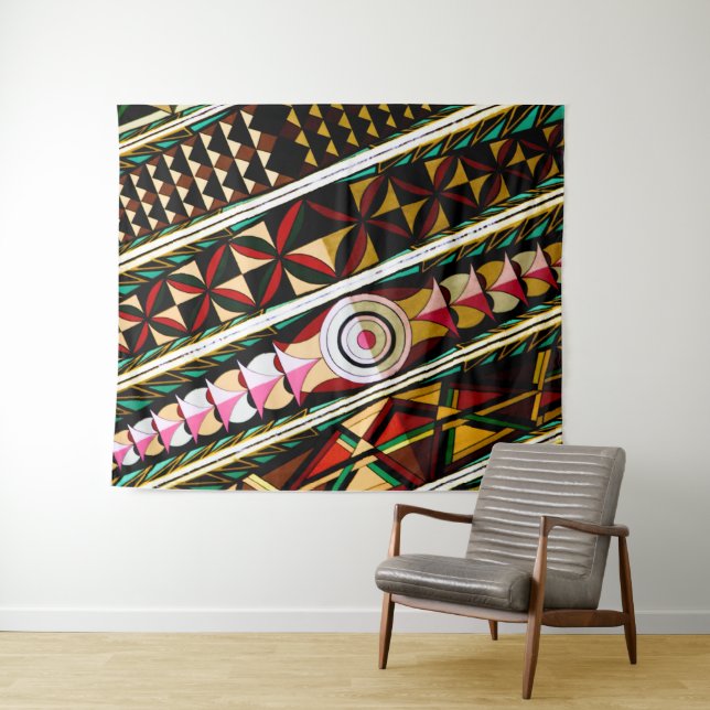 Tenture Plafond espagnol coloré (En situation (horizontale))