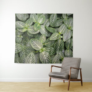 Tenture Plante en mosaïque Fittonia avec Feuilles variés