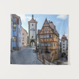Tenture Plönlein à Rothenburg ob der Tauber, Allemagne