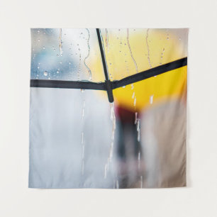 Tenture Pluie de la journée parapluie de marche