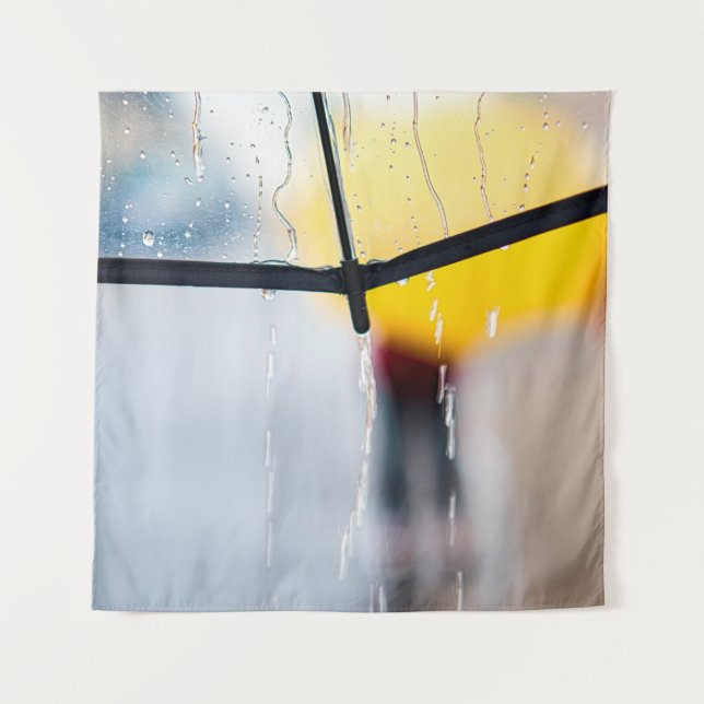 Tenture Pluie de la journée parapluie de marche (Devant)