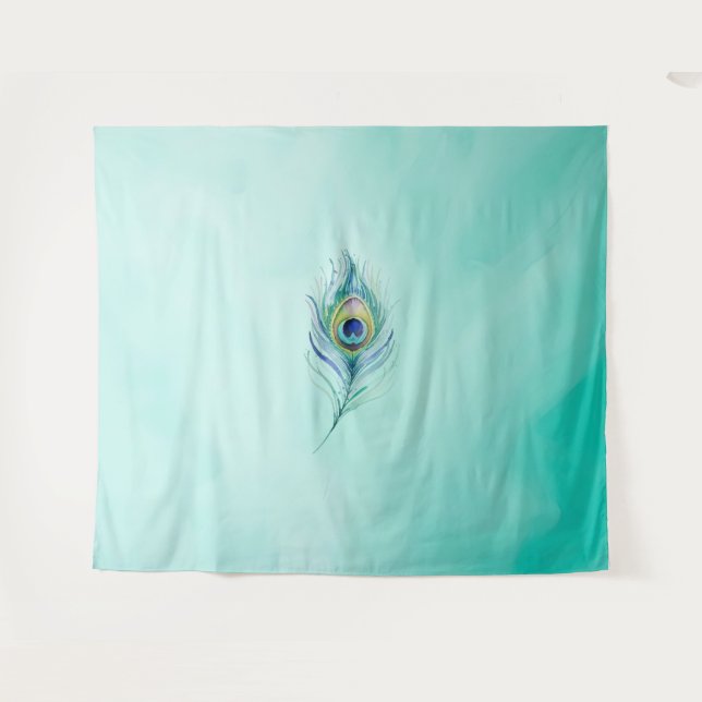 Tenture Plume (Devant (Horizontal))
