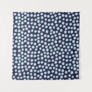 Tenture Pois malin, motif à l'encre tendance.