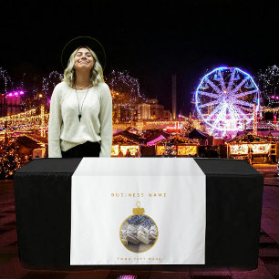 Tenture Pop Up Shop Table Bannière Marché de Noël Stand