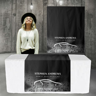 Tenture Pop Up Shop Table Runner Banner Business Car Wash