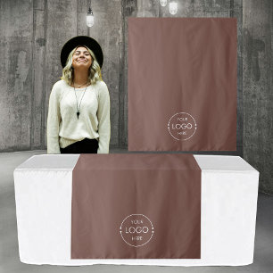 Tenture Pop Up Shop Table Runner Banner Business Logo