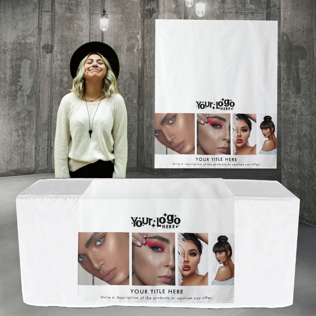 Tenture Pop Up Shop Table Runner Banner Business Photos (Pop Up Shop Table Runner Banner Business Photos Tapestry)
