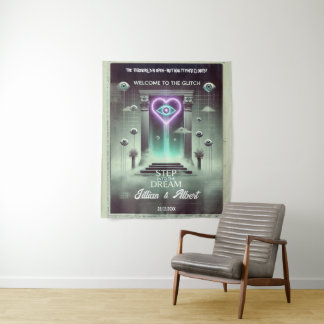 Tenture 🌀 "Portail des rêves" Weirdcore Tapestry 🌀