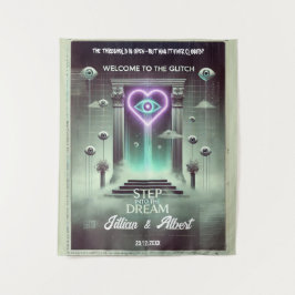 Tenture 🌀 "Portail des rêves" Weirdcore Tapestry 🌀