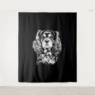 Tenture Portrait de Cavalier King Charles Vêtements Minima