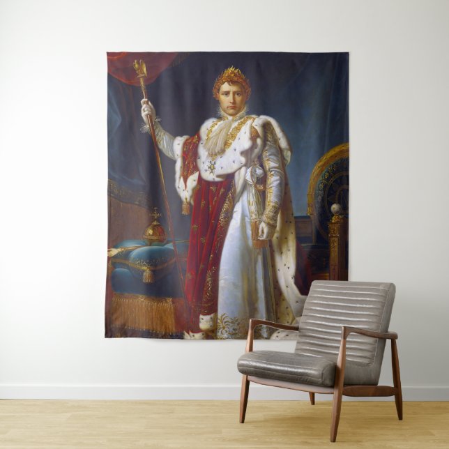 Tenture Portrait de Napoléon Bonaparte, François Gérard (En situation)