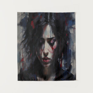 Tenture Portrait émotionnel Abstrait Art contemporain