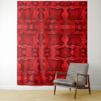 Poster de animal de peau de serpent exotique motif