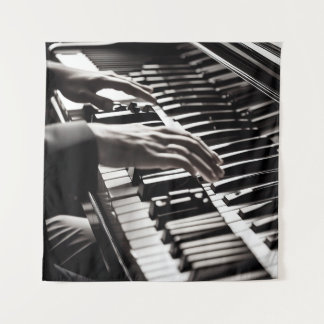 Tenture Précision dans le mouvement #1