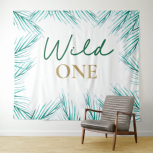Tenture Premier Anniversaire de Wild One Décor de Fond pou