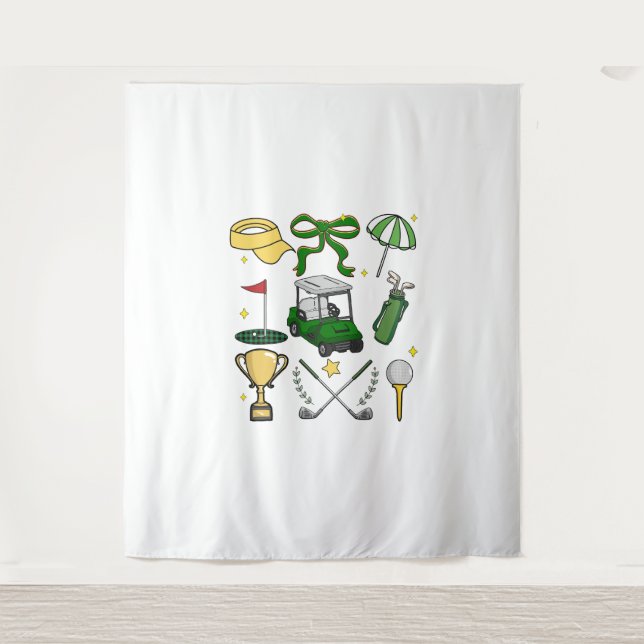 Tenture Preppy Golf Coquette (Devant)