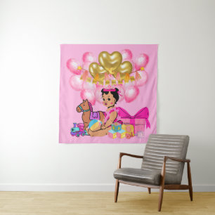 Tenture Princesse en rose
