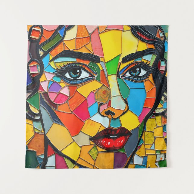 Tenture “Prismara” - Fragments of Her Flame (Devant)