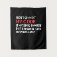 Programmeur je ne commente pas mon code