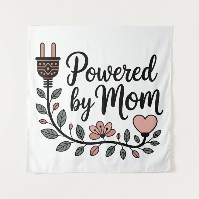 Tenture Propulsé par maman (Devant)