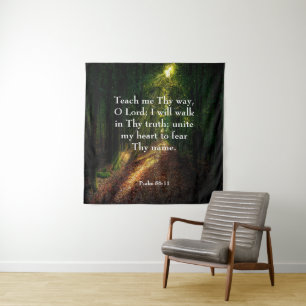 Tenture Psaume 86:11