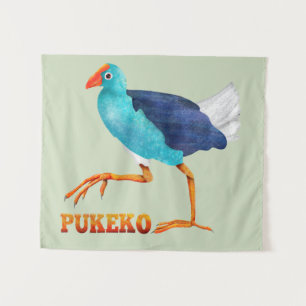 Tenture Pukeko