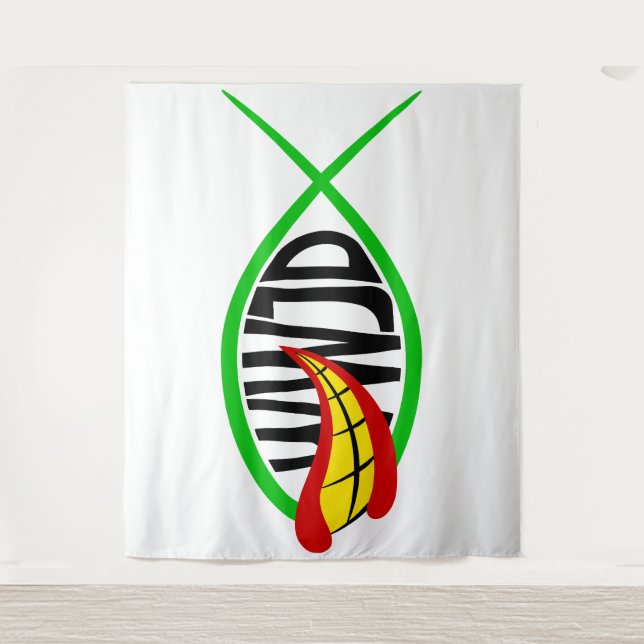 Tenture Que ferait Joker ? (Devant)