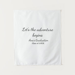 Tenture que l'aventure commence promotion 20XX