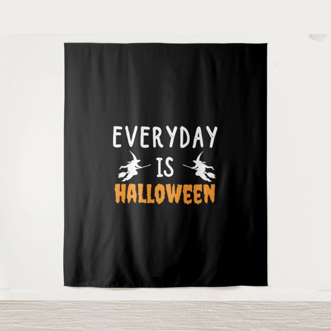Tenture quotidien est halloween (Devant)