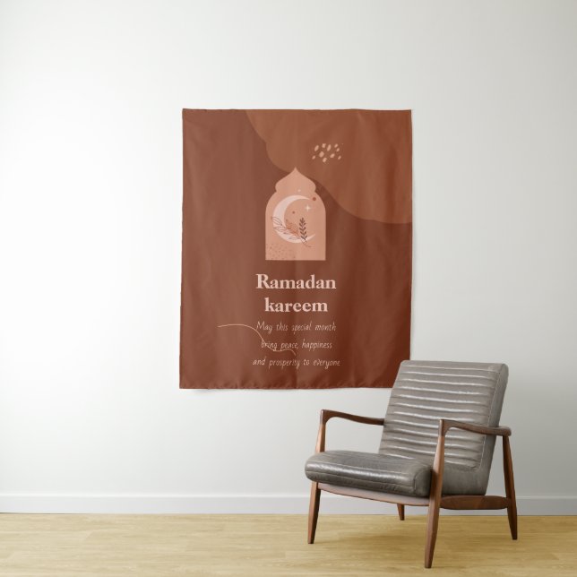Tenture Ramadan Kareem (En situation)