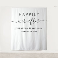 Réception de mariage heureux à tout jamais