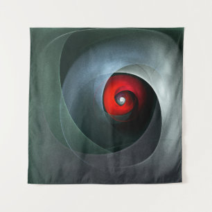Tenture Red Swirl Artistique moderne Art Abstrait Motif #1