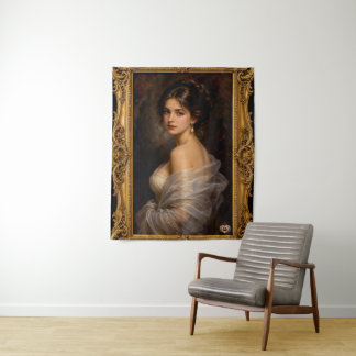 Tenture Regard Éternel de Lilia Valerius-Kovács