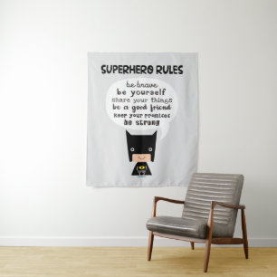 Tenture Règles de super-héros