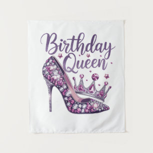 Tenture Reine d'anniversaire