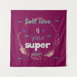 Tenture Remplissage de messages pour un client de confianc