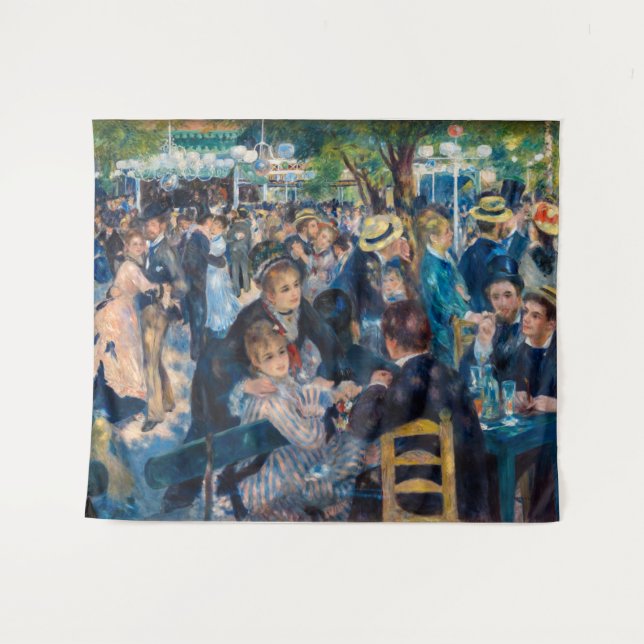 Tenture Renoir - Danse au Moulin de la Galette (Devant (Horizontal))