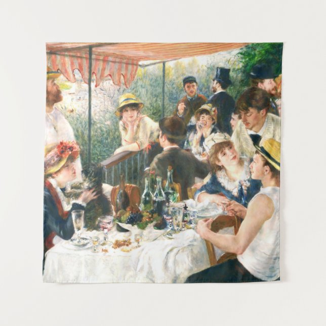 Tenture Renoir Luncheon de la Boating Party Renoir (Devant)
