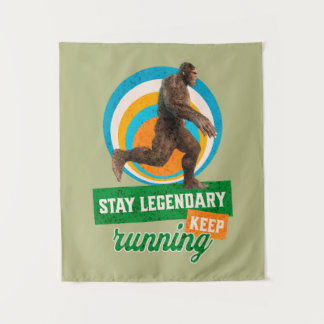 Tenture Restez Légendaire, Continuez À Fonctionner Funny B