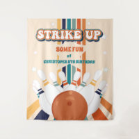 Retro Bowling anniversaire de enfant Party