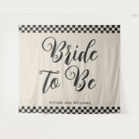 Retro Mod mariée pour être Fête des mariées Contex