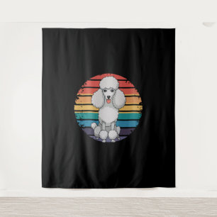 Tenture Retro Poodle Lover Dog Dons pour Poodle Propriétai