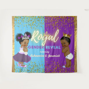 Tenture Révélation de sexe royal élégant africain violet e