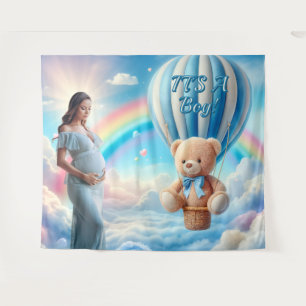 Tenture Révélation du sexe des ballons d'ours C'est une fê