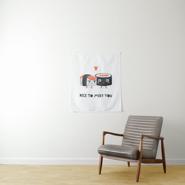 Tenture Riz Pour Vous Rencontrer (En situation)